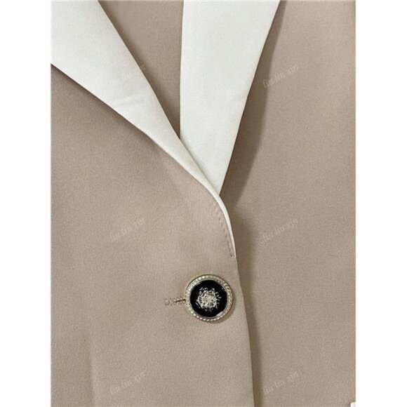 2-Piece Elegant Women's Suit Set, Autumn - Picture 4 of 4